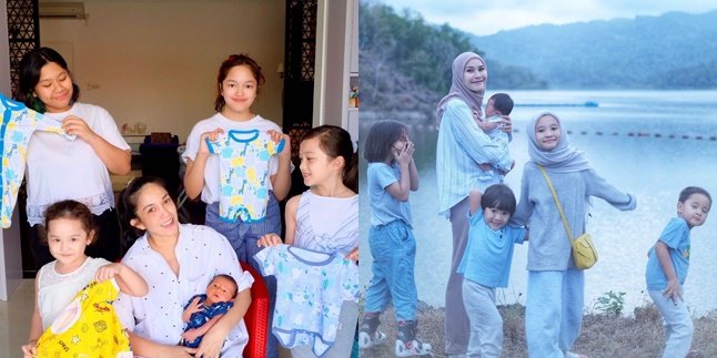 Both Have 5 Children, Here Are 11 Photos of Ussy Sulistiawaty and Zaskia Adya Mecca's Parenting Style