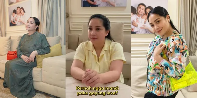 Sama Seperti Kita-Kita Meski Beda Isi Rekening, Nagita Slavina Juga Pernah Pakai Gayung Bentuk Love - Sampo Habis Dikasih Air