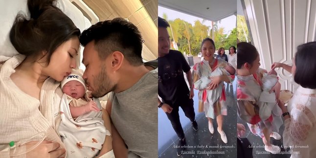 While Carrying the Baby, Jessica Mila's Moment Returning Home After Giving Birth - Special Welcoming by Family