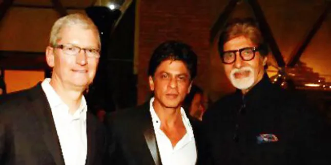 Sambut CEO Apple, Shahrukh Khan Gelar Pesta di Rumah Mewahnya Sambut CEO Apple, Shahrukh Khan Gelar Pesta di Rumah Mewahnya