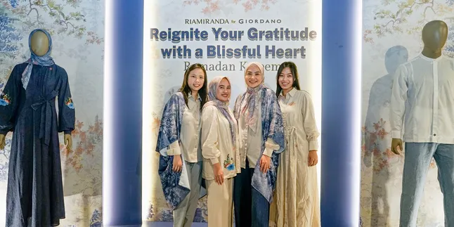 Sambut Ramadan, Desainer Ria Miranda Berkolaborasi dengan Giordano