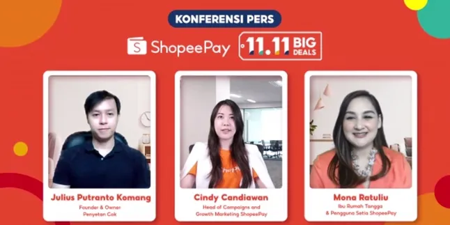 Sambut ShopeePay 11.11 Big Deals, Mona Ratuliu Kasih Bocoran Belanja yang Tetap Hemat Sambut ShopeePay 11.11 Big Deals, Mona Ratuliu Kasih Bocoran Belanja yang Tetap Hemat