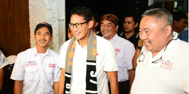 Sandi Uno: Mudah-Mudahan Banyak Ahmad Dhani Lain di Jakarta