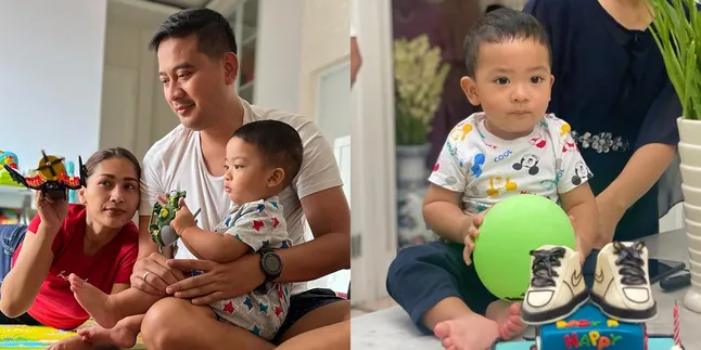 Sang Ayah Udah Kepengin Nambah Anak, Ini 7 Potret Raden Erlangga Putra Tata Janeeta dengan Brotoseno yang Kini Usia 1 Tahun