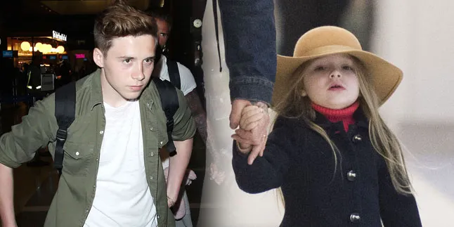 Sayang, Brooklyn Beckham Tunjukkan Cinta Pada Harper di Puncak