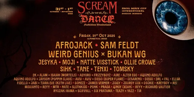 Scream or Dance 2025: Festival Halloween Terbesar Asia Tenggara yang Rayakan Kebebasan Berekspresi Scream or Dance 2025: Festival Halloween Terbesar Asia Tenggara yang Rayakan Kebebasan Berekspresi
