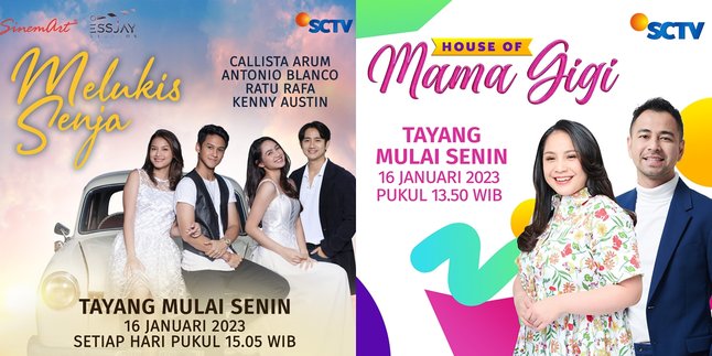 SCTV Introduces Various New Shows in 2023, 'MELUKIS SENJA' and 'House of Mama Gigi'