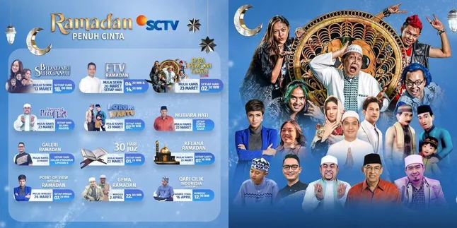 SCTV Hadirkan Program Ramadhan Penuh Cinta untuk Menemani Pemirsa Selama Bulan Suci, Ada Para Pencari Tuhan Jilid 16 dan Animasi Lorong Waktu SCTV Hadirkan Program Ramadhan Penuh Cinta untuk Menemani Pemirsa Selama Bulan Suci, Ada Para Pencari Tuhan Jilid 16 dan Animasi Lorong Waktu