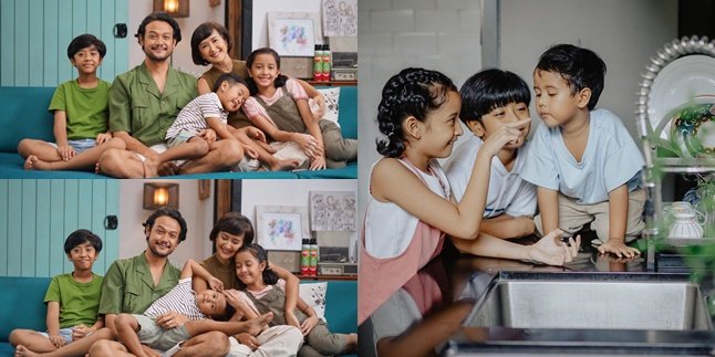 Being #dirumahaja, Here are 11 Photos of Dwi Sasono and Widi Mulia's Family Activities that are Not Boring