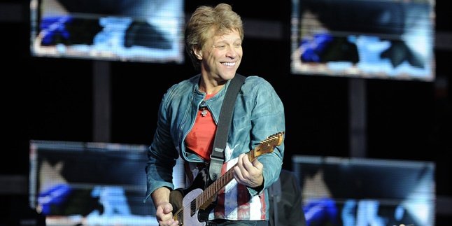 Sedang Sakit dan Dari Salatiga, Pria Ini Rela Nonton Bon Jovi