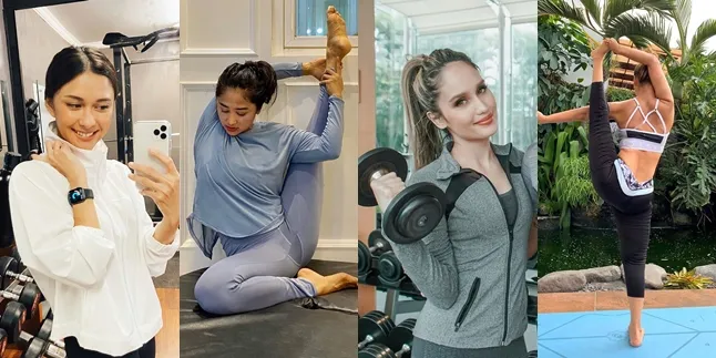 A Series of Beautiful Artists Who Stay Active in Sports During 'Self Quarantine', Guaranteed to Keep Your Body in Prime Condition
