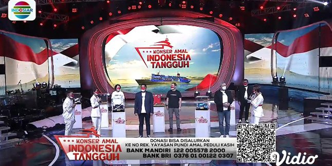 A Series of Artists Willing to Perform Without Pay at the 'Resilient Indonesia Charity Concert' EMTEK Group, Successfully Collecting 15.8 Billion!