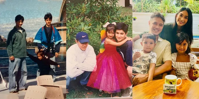 Sederet Foto Masa Muda Tjok Gus Suami Happy Salma, Setiap Potretnya Curi Perhatian