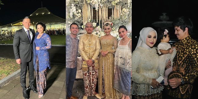 A Series of Styles of Female Celebrities who Attended Kaesang and Erina Gudono's Wedding, Beautiful in Kebaya - Nagita Slavina Most Highlighted