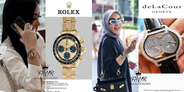 Sederet Koleksi Jam Tangan Super Mewah Milik Syahrini, Ada yang Harganya Capai 20 Miliar!