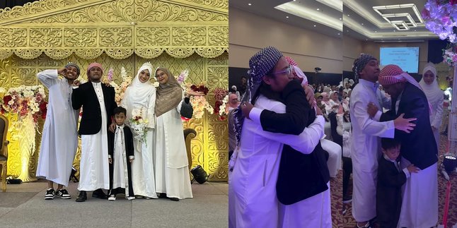 A Series of Comedians Crying at Mamat Alkatiri's Wedding, Giving Touching Hugs