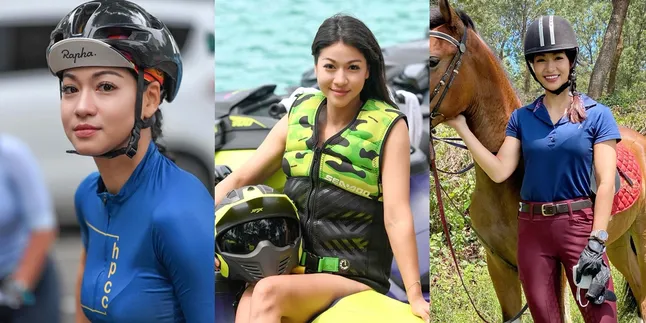 Sederet Potret Kerenina Sunny Mantan Miss Universe 2009 saat Olahraga dari Berkuda - Panjat Tebing, Punya Body Goals yang Bikin Iri