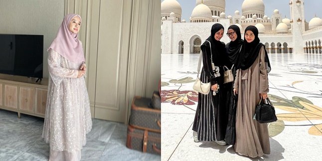 A Series of Stunning Photos of Laudya Cynthia Bella at the Age of 34, Vacationing in Abu Dhabi like a Local Resident