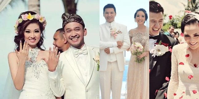 A Series of Celebrities Who Held Extravagant Weddings in Bali But Ended in Divorce, Latest Ruben Onsu and Sarwendah