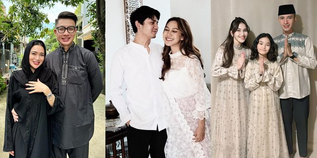 A Series of Celebrities Celebrating Eid Al-Fitr with Their Partners, Some of Them Have the Vibe of Being Married