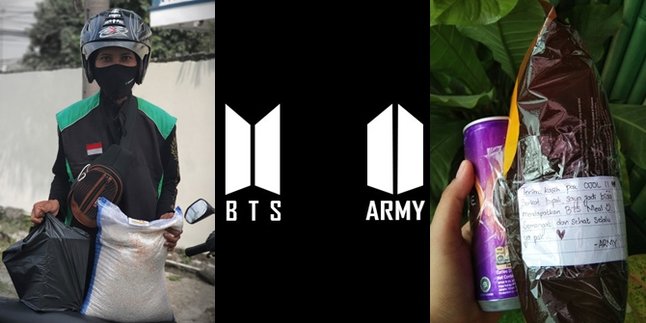 A Series of Special Tips from ARMY for the Ojol Warriors of 'BTS Meal', Giving Hundreds of Thousands and a Sack of Rice