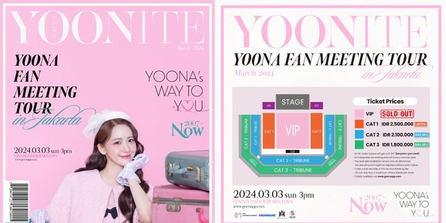 Soon to be Held! Yoona Fan Meeting on March 3, 2024 Officially Moved to Tennis Indoor Senayan