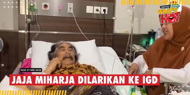 A Day Before Falling Ill, Jaja Miharja Still Managed to Host an Event