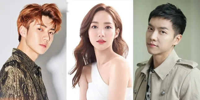 Sehun EXO Makan Bareng Park Min Young, Lee Seung Gi & Cast 'Busted! 2'
