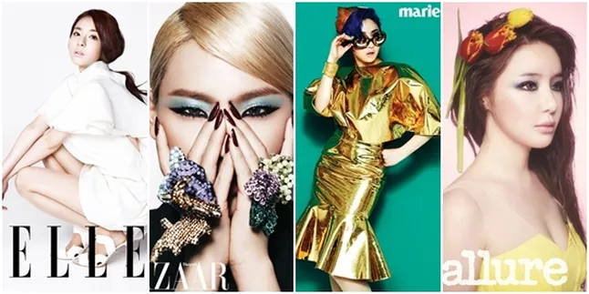 Seksi! Member 2NE1 Tampil Solo di 4 Majalah Berbeda Seksi! Member 2NE1 Tampil Solo di 4 Majalah Berbeda