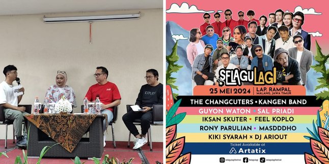 First Time Held in Malang, Selagu Lagi Festival Presents Kangen Band to Rony Parulian!