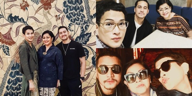 Familiar and Warm, Here are 7 Portraits of Togetherness of Oscar Lawalata, Mario Lawalata, and Mother