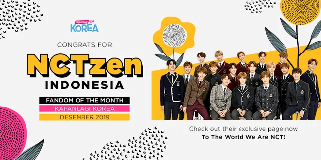 Selamat, Inilah Fandom of The Month Versi Kapanlagi Korea Bulan Desember