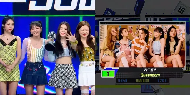 Selamat REDVELVET atas kemenangannya di M COUNTDOWN, REVELUV Bangga!