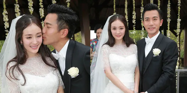 Seleb Mandarin Hawick Lau - Yang Mi Resmi Menikah di Bali!