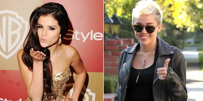 Selena Gomez Puji Kolaborasi Miley Cyrus - Robin Thicke di MTV VMA