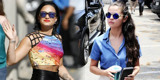 Selfie Mata Juling Ala Demi Lovato - Selena Gomez, Cantik Mana? Selfie Mata Juling Ala Demi Lovato - Selena Gomez, Cantik Mana?
