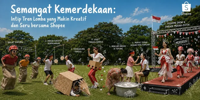 Semangat 17-an Tak Pernah Padam, Intip Cara Baru Rayakan Kemerdekaan dengan Lomba Kreatif bersama Shopee