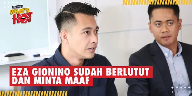 Kneeling and Apologizing, Eza Gionino Hopes Meiza Aulia Does Not Cut Off Communication