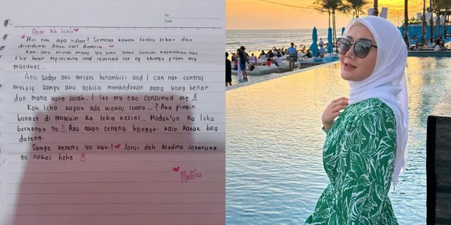 Sempat Bersiteru, Marissya Icha Ungkap Dapat Surat Ketiga Kalinya dari Medina Zein - Bingung Ingin Balas Apa Sempat Bersiteru, Marissya Icha Ungkap Dapat Surat Ketiga Kalinya dari Medina Zein - Bingung Ingin Balas Apa