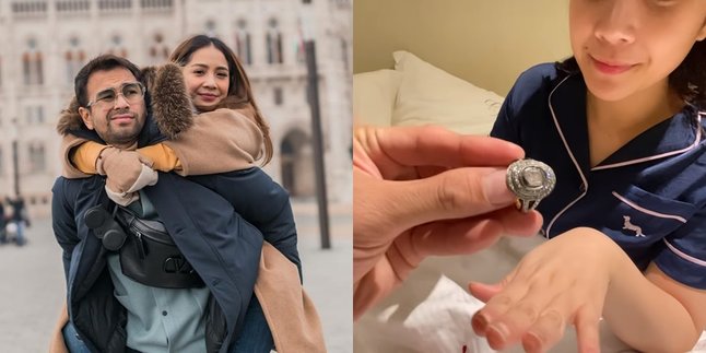 Thought to be a Toy, Raffi Ahmad's 'Thanos' Ring for Nagita Slavina is Worth Rp 80 Million!