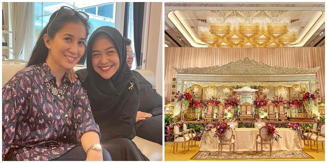 Having Communicated with a Decorator from Amsterdam, the Wedding Concept of Ria Ricis and Teuku Ryan Was Prepared for One Month