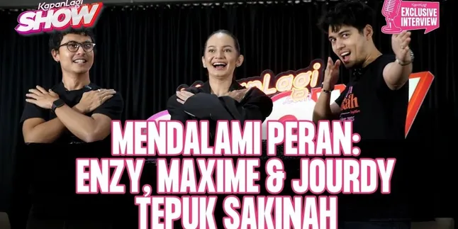 Semua Ketawa! Enzy, Jourdy, dan Maxime Joget Tepuk Sakinah Bareng Penonton Semua Ketawa! Enzy, Jourdy, dan Maxime Joget Tepuk Sakinah Bareng Penonton