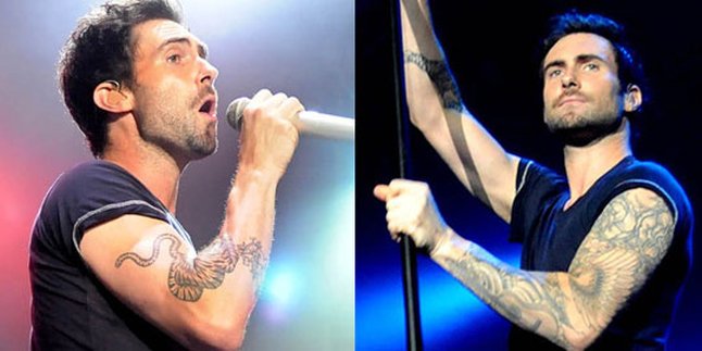 Senang Konser Sukses, Adam Levine Cium Gitarisnya