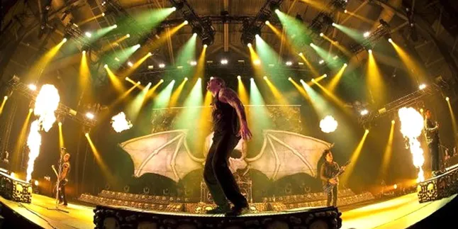 Senyum Puas di Listening Party Avenged Sevenfold di KapanLagi.com®