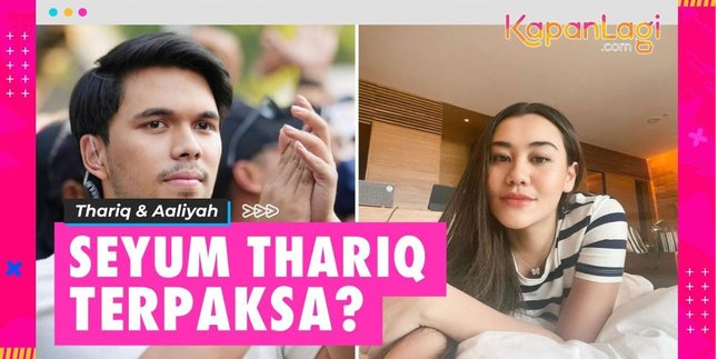 Thariq Halilintar's Smile When Taking a Photo with Aaliyah Highlighted, Netizens: Forced?