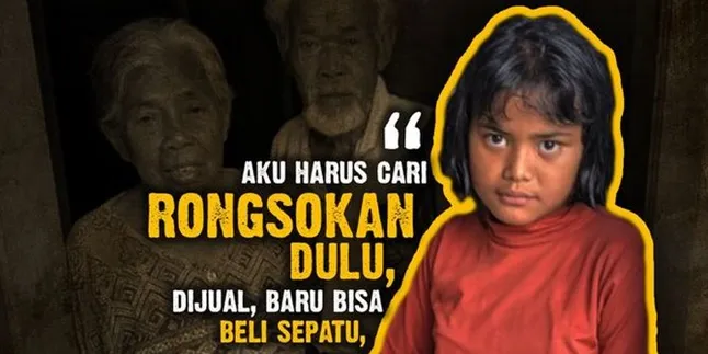 Sepatu Untuk Nabila, Gadis Cilik yang Cari Rongsokan Demi Hidupi Kakek Nenek