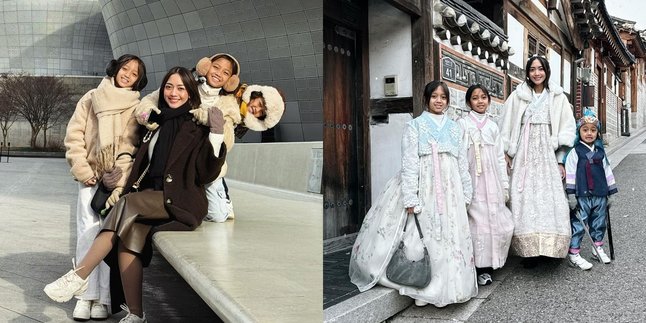 Often Mistaken for Twins, Here are 7 Pictures of Ririn Dwi Ariyanti's 2 Beautiful Daughters who are Equally Gorgeous as their Mother