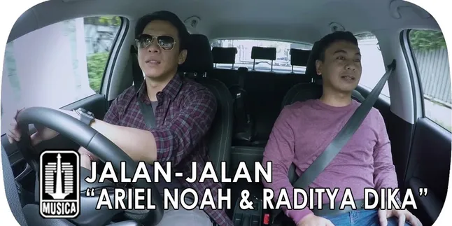 Seru, Saat Ariel NOAH Jalan-Jalan Bareng Raditya Dika