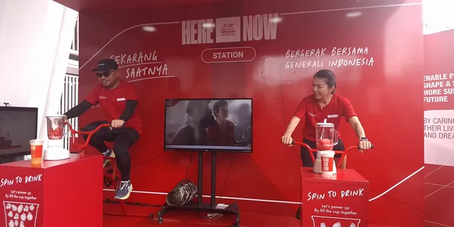 The Fun of Riding to Make Fresh Juice for Free! Generali Invites the Community to Move Together at GBK