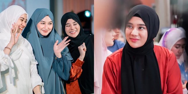 After Deciding to Convert, Here are 7 Pictures of Clara Shinta's Closeness with Other Celebrities at Aurel Hermansyah's Religious Gathering